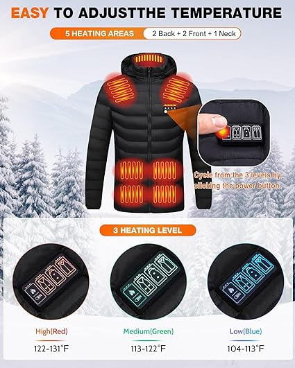 WinCelsius™ Heated Jackets: Stay Cozy, Smart, & Dry in Winter