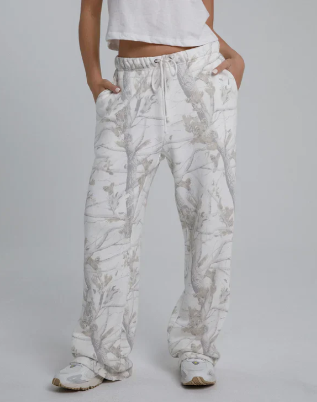 Trendy Woodland Camo Sweatpants