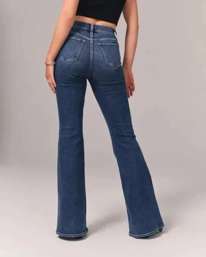 Stretched flared jeans high waist™