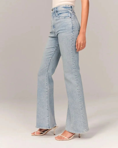 Stretched flared jeans high waist™